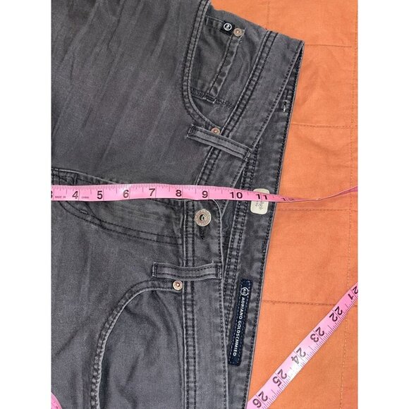 Adriano Goldschmied Black The Protege Straight Bermuda  Cutoff Shorts Mens Size - Picture 6 of 10